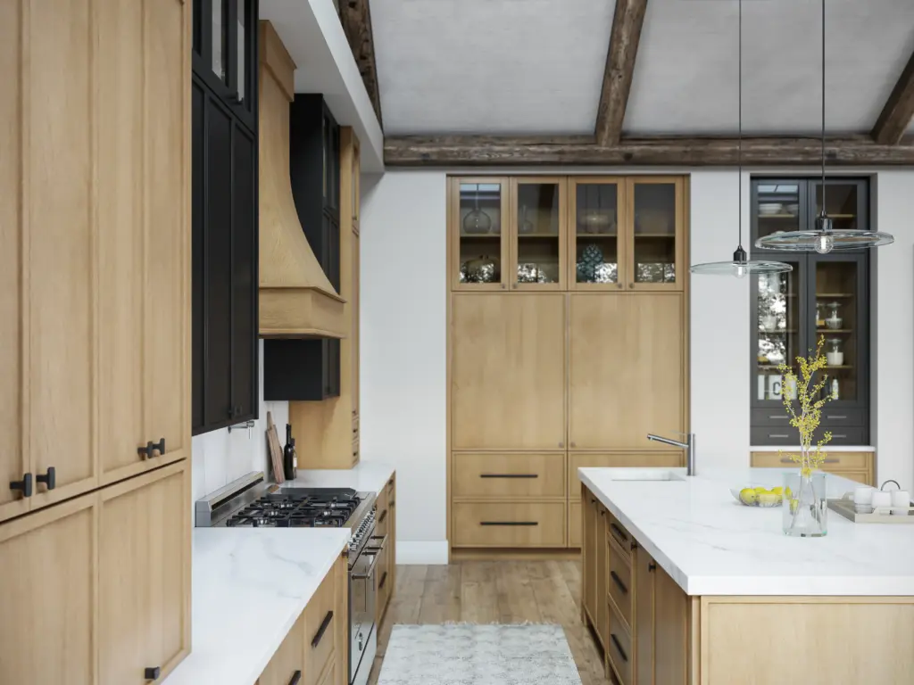Kitchen Luna Timber View 2